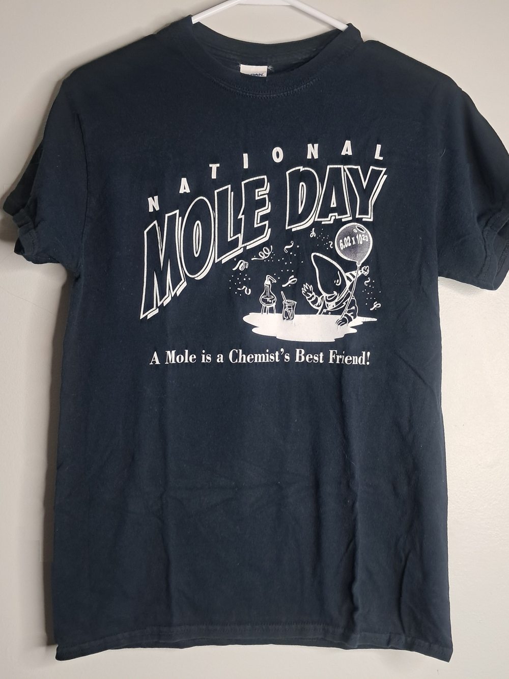 National Mole Day Navy Graphic T-Shirt